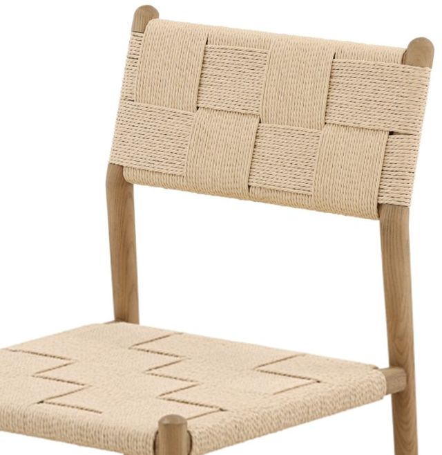 Dovetail Furniture Xiana Light Brown/Natural Dining Chair-3