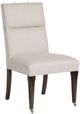 Vanguard® Furniture Thom Filicia Home Brattle Road Brownstone/Nuzzle Linen Side Chair-0