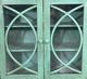 Vintage Furniture Fish 2-Door Console with Mirror-1
