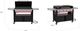 Weber® Slate® 36" 4-Burner Black Rust-Resistant Outdoor Freestanding Natural Gas Griddle with Closed Cabinet-1