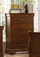 Mazin Furniture Abbeville Brown Cherry Chest-4