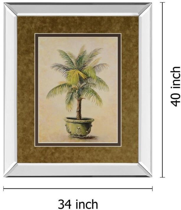 Classy Living Potted Palm I 40" Wall Art-2