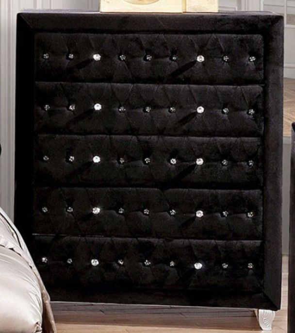 Furniture of America® Alzir Black Chest-0