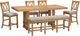 Signature Design by Ashley® Havonplane 6-Piece Brown Counter Height Dining Set-0