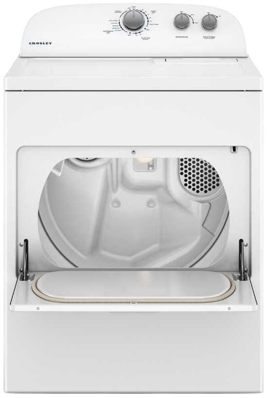 Crosley® 7.0 Cu. Ft. White Front Load Electric Dryer -1