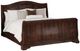 Elements International Cameron 4-Piece Cherry King Sleigh Bedroom Set-1