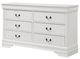 Coaster® Louis Philippe White Dresser -2