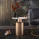 TOV Furniture Terzo White Marble Side Table-4