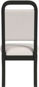 Elements International Ridgemont Black/White Dining Side Chair-4