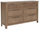 Riverside Furniture Jaxon Casual Mink Brown Dresser Drawer-0