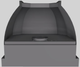 Vent-A-Hood® Designer Series 36" Gunsmoke Wall Mounted Range Hood-4