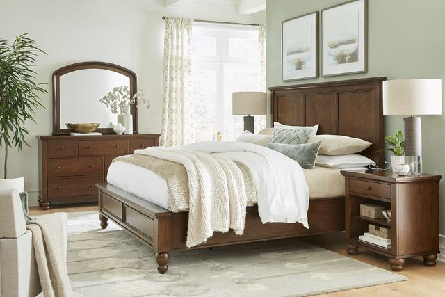 aspenhome® Cambridge Classic Cherry California King Panel Bed-2