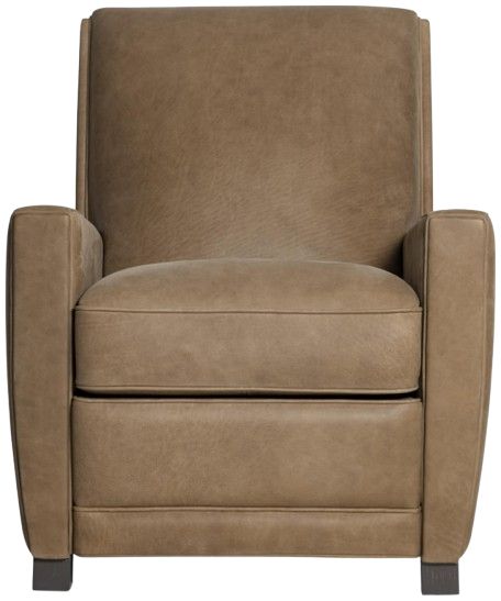 Bernhardt Bastille Bernhardt Living Brown 31" Leather Manual Recliner-2