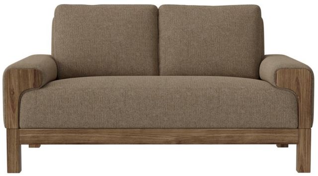 International Furniture Direct Sedona Brown 69" Loveseat-2