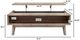 LH Home Gia Light Driftwood Coffee Table-1
