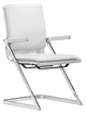 Zuo® Modern Lider Plus White Conference Chair-0