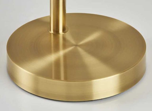 Adesso® Bowey Antique Brass 3-Arm Arc Floor Lamp-4