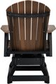 Nature's Best Furniture Customizable Adirondack Polyethylene Outdoor Swivel Dining Chair-3