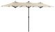 Furniture of America® Musa Canvas Stone Rectangular Market Umbrella-0