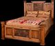 Horizon Home® Copper Canyon 5-Piece Añejo Brown King Mansion Panel Bedroom Set-1