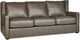 Campio Furniture Legacy Leather Irene Dark Gray Sofa-0