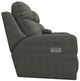 La-Z-Boy® Emmons Granite Power Reclining Console Loveseat with Headrest-3