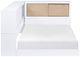 Homelegance® Asker Natural/White Twin Bookcase Corner Bed-2