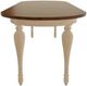 Mavin Customizable 84" Oval Extendable Dining Table with 18" Leaf-2