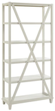 Riverside Furniture Osborne Winter White Bookcase-3