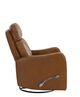 Man Wah Leather Palomino Swivel Glider Recliner-3