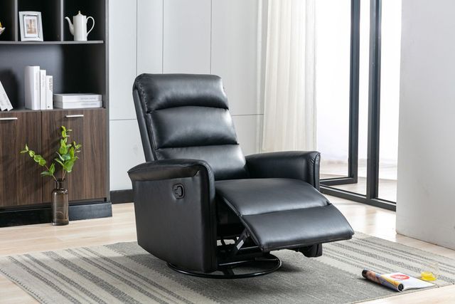 Mazin Furniture Albert Grey Glider Recliner-3