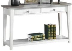 Urban Styles Furniture Newark Almond/Smoke Gray Sofa Table