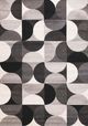 Kalora Interiors Eclipse Grey/White 5'x8' Style 3 Area Rug-0