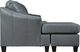 Signature Design by Ashley® Genoa Steel Chaise Sofa-2