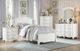 Mazin Furniture Meghan White Twin Bed-2