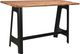 Moe's Home Collection Craftsman Warm Caramel Bar Table with Black Iron Base-0