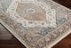 Surya Carlisle Cream/Denim/Medium Brown 4'x6' Area Rug-2