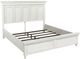aspenhome® Caraway Aged Ivory California King Panel Bed-1