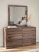 Signature Design by Ashley® Hollinaze Walnut Brown Dresser and Mirror-5