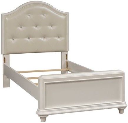 Liberty Furniture Stardust 3-Piece Iridescent White Youth Bedroom Set-1