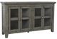 Jofran Inc. Rustic Shores Stone 4-Door Low Accent Cabinet-0