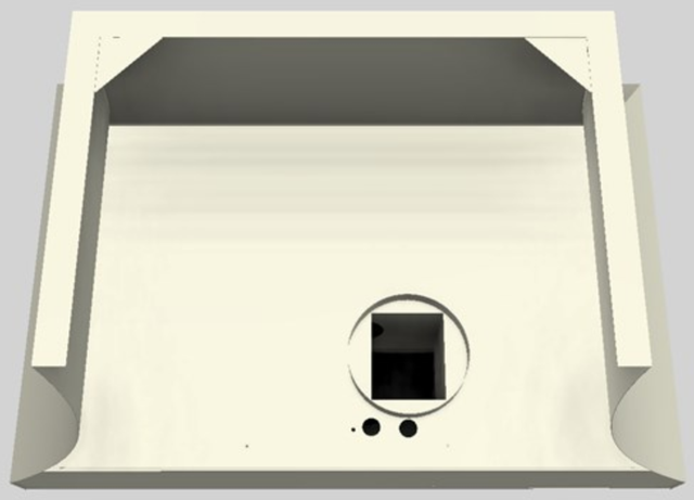 Vent-A-Hood® Designer Series 36" Biscuit Wall Mounted Range Hood-2