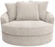 Signature Design by Ashley® Cuddle Plush Arctic Swivel Accent Chair-2