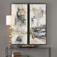 Uttermost® 2-Piece Life Scenes Hand Painted Canvases Set-1