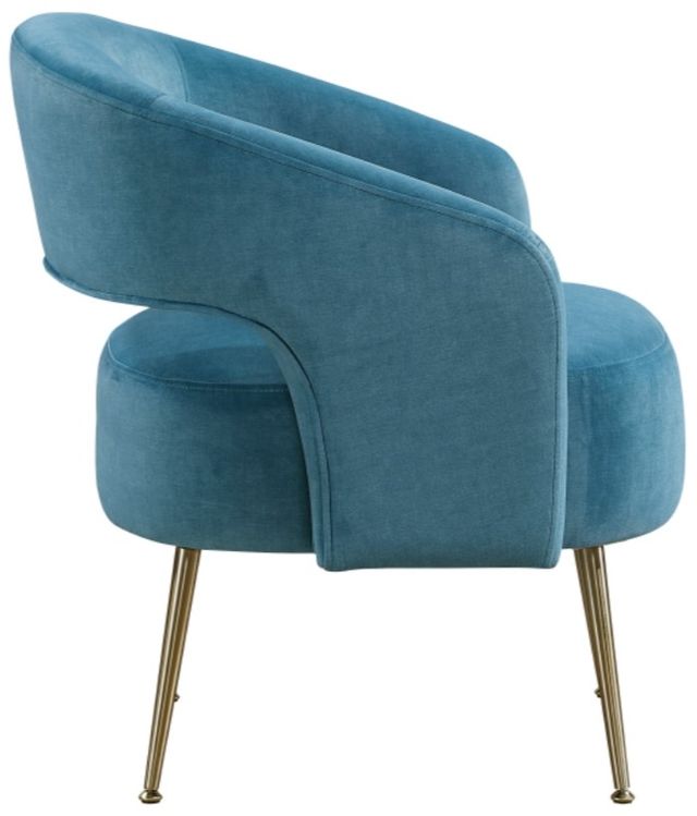 Homelegance® Roslyn Dark Teal Accent Chair-3