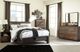 Signature Design by Ashley® Huey Vineyard Black Queen Sleigh Rails-4
