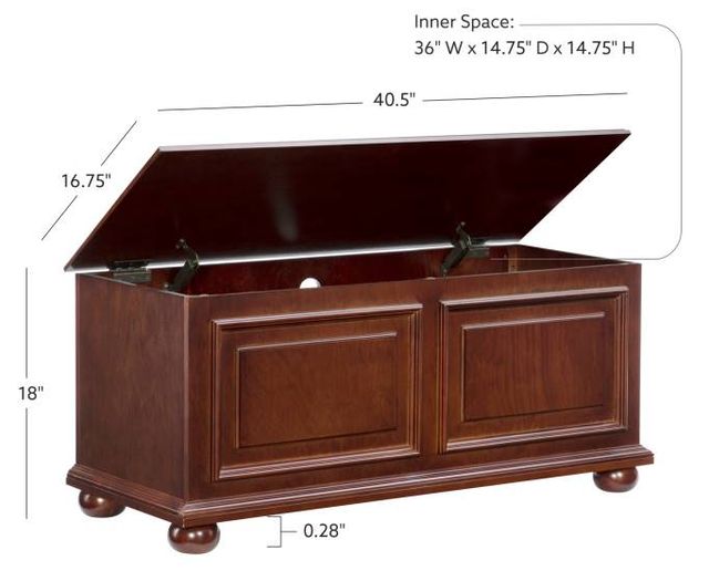 Powell® Chadwick Cherry Cedar Trunk-2