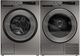 ASKO 5 Series Titanium Front Load Washer & Ventless Electric Dryer Laundry Pair-0