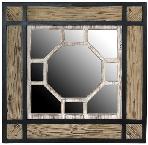 Crestview Collection Cody Black/Light Brown Mirror | Besche