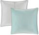 Olliix by 510 Design Tinsley Seafoam/Grey California King 8 Piece Comforter Set-1